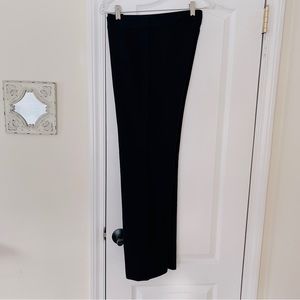 Banana Republic black lined trousers/slacks.  6